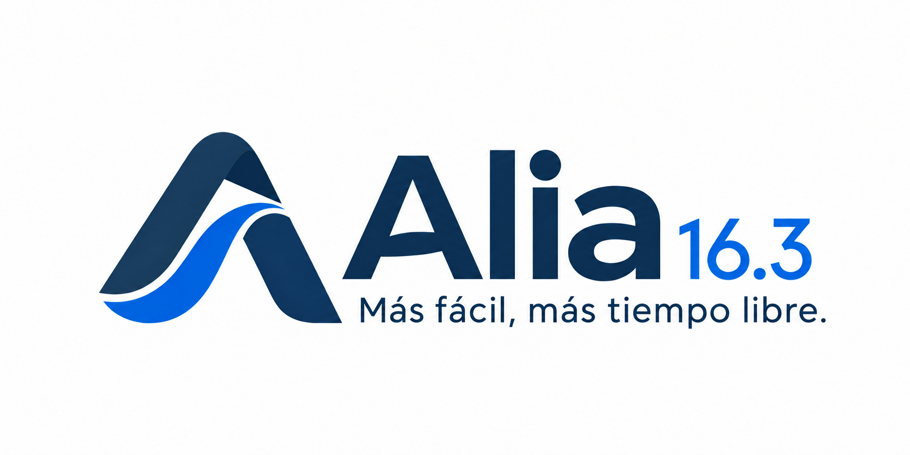 Alia 16.3 · Más fácil, más tiempo para ti